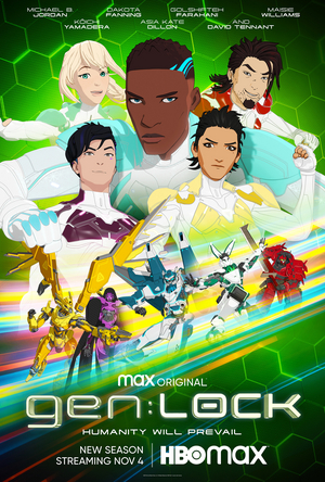 Season Two Of The Max Original Adult Animated Series GEN:LOCK to Debut in November Image
