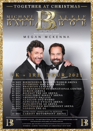 Megan Mckenna Announced as Special Guest on Michael Ball and Alfie Boe's 2021 Tour  Image