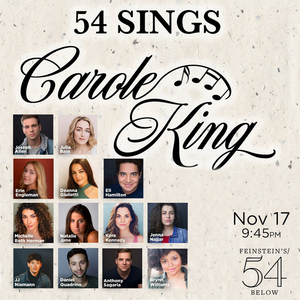 Daniel Quadrino, Deanna Giulietti, JJ Niemann & More to Star in 54 SINGS CAROLE KING  Image