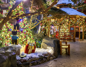 Mystic Falls Park Spreads Holiday Cheer With The Return Of Its Winter Wonderland Display And Holiday Laser Light Show Image