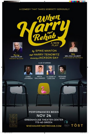 The World Premiere of WHEN HARRY MET REHAB Will Be Performed at the Greenhouse Theatre Center  Image