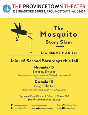 Mosquito Story Slam Returns to Provincetown Theater This Month 
