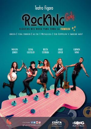 Llegan las ROCKING GIRLS al Teatro Figaro de Madrid 