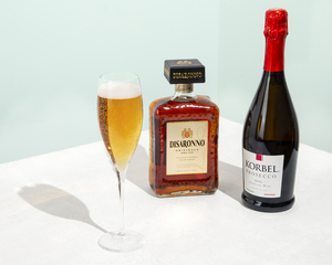 DISARONNO & KORBEL PROSECCO-Simple and Elegant “Italian Sparkler” Cocktail Recipe  Image