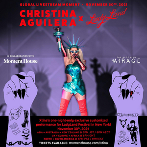 Christina Aguilera's Ladyland 2021 Performance To Stream On Moment House Image