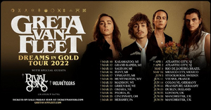 Greta Van Fleet Announces Dreams In Gold Tour Image