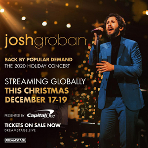 Josh Groban to Present Encore of Holiday Livestream  Image