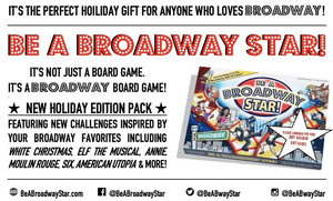 Check Out the Broadway Board Game BE A BROADWAY STAR! This Holiday Season Image