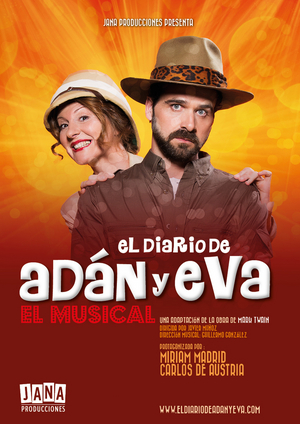 Llega EL DIARIO DE ADAN Y EVA, el musical a la Sala Arapiles de Madrid 