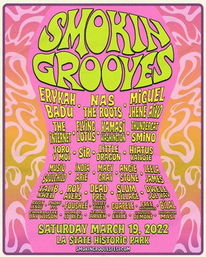 Erykah Badu, The Roots & More to Perform at Smokin Grooves Festival 