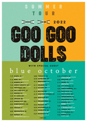 Goo Goo Dolls Announce Additional North American Tour Dates 