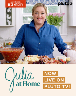 JULIA AT HOME-Cooking Show on Pluto TV Image