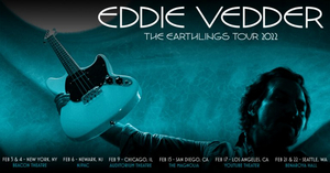 Eddie Vedder Announced the EARTHLINGS Tour Will Travel the Country Next Year 
