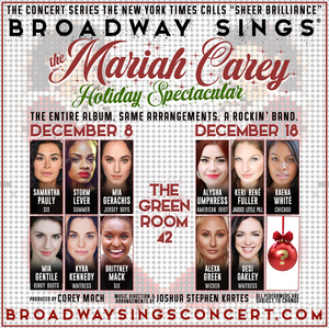 BROADWAY SINGS A MARIAH CAREY HOLIDAY SPECTACULAR to be Livestreamed 