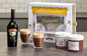 BAILEYS IRISH CREAM and Dominique Ansel Release Bailey's Swirl Holiday Hot Chocolate Kit 