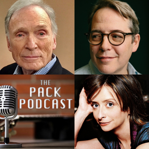 Matthew Broderick, Dick Cavett & Rachel Dratch Featured on The Pack Podcast Image