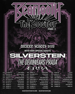 Beartooth Announce The Below Tour Part 2 