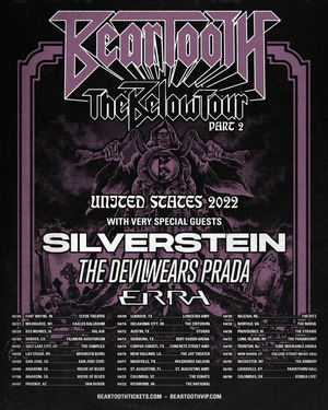 Beartooth Announce The Below Tour Part 2 Image
