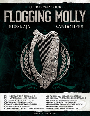 Flogging Molly Announce Spring Tour Dates Image