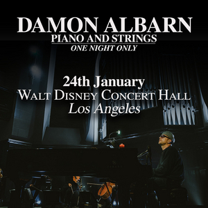 Damon Albarn Announces January 24 Concert at Walt Disney Concert Hall 