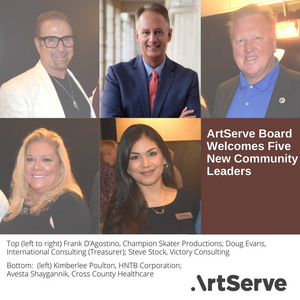 ArtServe Welcomes Five New Community Leaders To Board Of Directors  Image