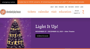 Cleveland Play House Cancels Final Week of LIGHT IT UP! 