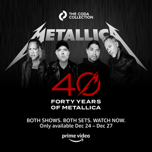 Metallica's 40th Anniversary Shows To Stream On-Demand Exclusively On The Coda Collection  Image