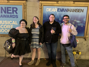 Student Blog: Dear Evan Hansen Reopening Night - Meeting My Idol Image