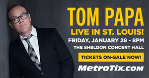Tickets On Sale for Tom Papa at The Sheldon Concert Hall 