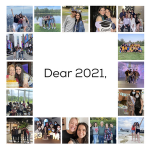 Student Blog: Dear 2021... Image