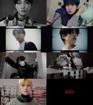 ENHYPEN K-Pop Group Reveals 'Dimension: Answer' Album Preview Image