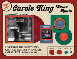 Carole King's 'Home Again' Concert to Be Released on Vinyl 