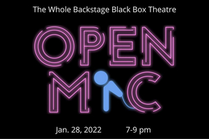 The Whole Backstage Theatre Announces Open Mic Night Image