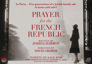 PRAYER FOR THE FRENCH REPUBLIC at MTC Cancels Jan 11 & 12 Performances Image