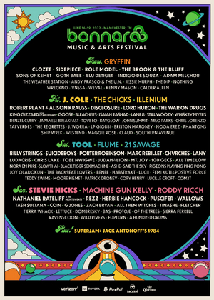 Stevie Nicks, Machine Gun Kelly & More Join Bonaroo 2022 Lineup Image