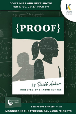 Moonstone Theatre Company To Continue Inaugural Season with PROOF 