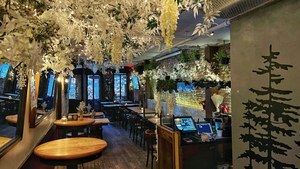 LORELEY BEER GARDEN and their Snowy Winter Wonderland on the LES Image
