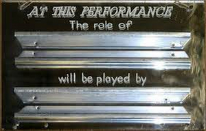 Student Blog: A Word About Swings, Standbys, and Understudies Image