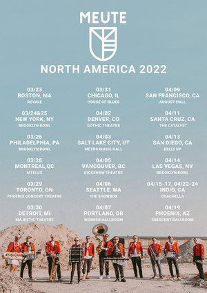 Techno Marching Band MEUTE Announces US Tour Tickets Image