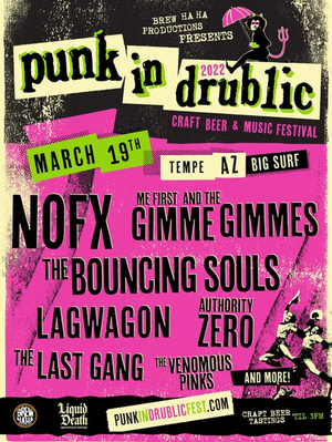 Brew Ha Ha Productions Presents Punk In Drublic Craft Beer & Music Festival Announces Lineup 
