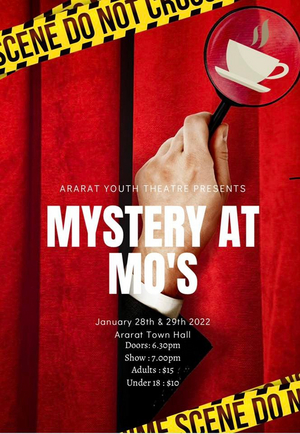 Ararat Youth Theatre Presents MYSTERY AT MO'S in March Image