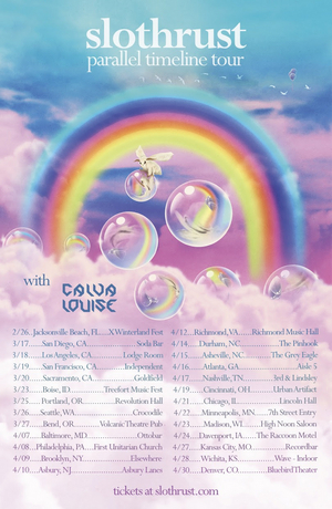 Slothrust Announces Full Routing For The Parallel Timeline Tour Image