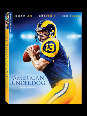 AMERICAN UNDERDOG: THE KURT WARNER STORY Sets DVD & Blu-Ray Release Image