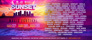 Sunset Events & Disco Donnie Presents Announce Sunset Music Festival Phase 1 Line Up Image
