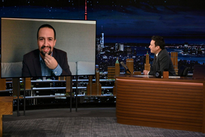 VIDEO: Lin-Manuel Miranda Appeared on THE TONIGHT SHOW  Image