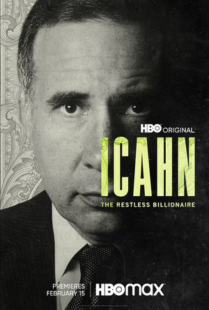HBO Documentary ICAHN: THE RESTLESS BILLIONAIRE Sets Premiere Image