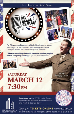 ALL HANDS ON DECK! to Play at the WYO Theater Image