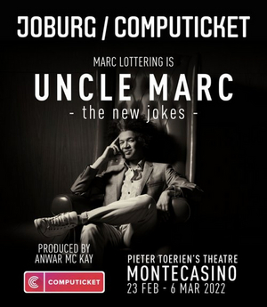 Marc Lottering is Back at Monte With New Show UNCLE MARC This Month 