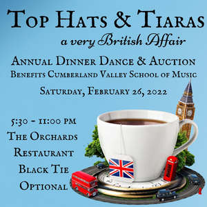 The Cumberland Valley School of Music Presents 26th Annual Dinner Dance & Auction Image
