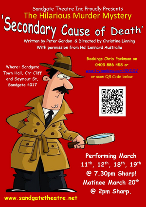 SECONDARY CAUSE OF DEATH Announced at Sandgate Town Hall Image